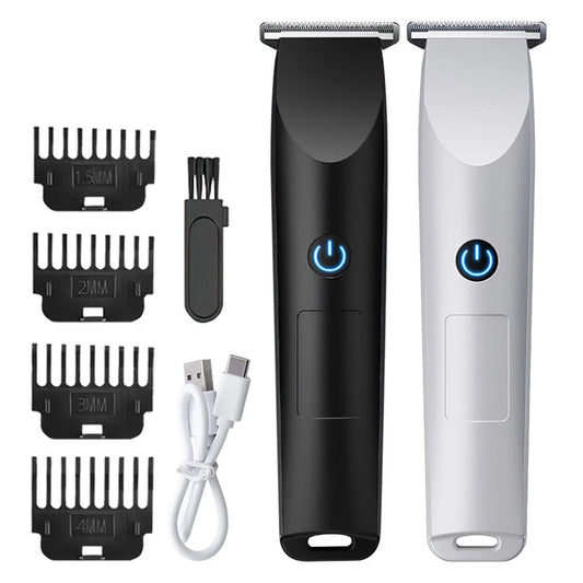 Men's Electric Hair Clipper Beard Shaver Trimmer Razor Rechargeable Shaving Machine USB Rechargeable
