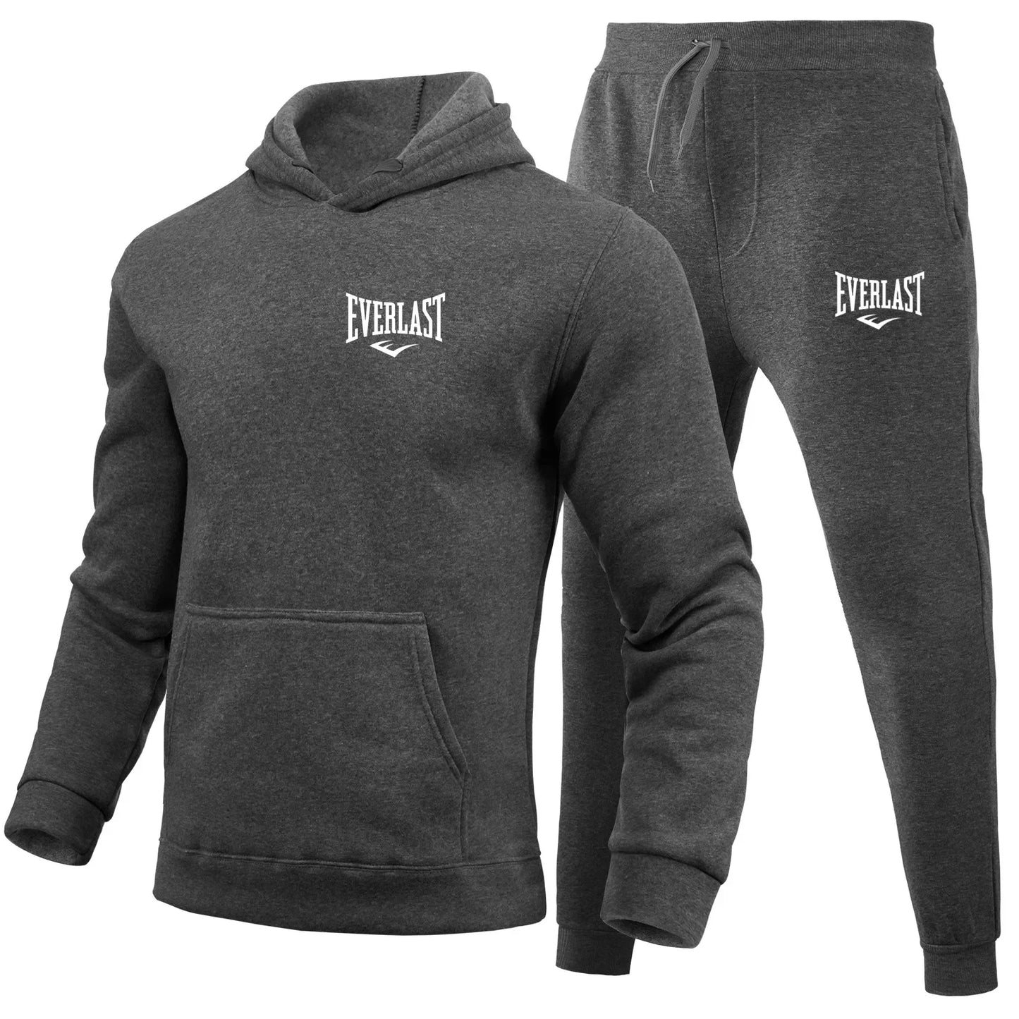 Ensembles de vêtements de sport pour hommes Everlast, sweat-shirts à capuche, pantalons de survêtement, vêtements de sport