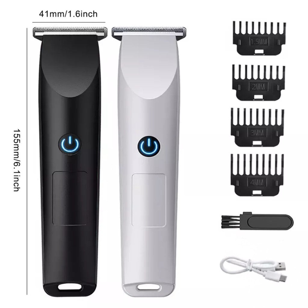 Men's Electric Hair Clipper Beard Shaver Trimmer Razor Rechargeable Shaving Machine USB Rechargeable