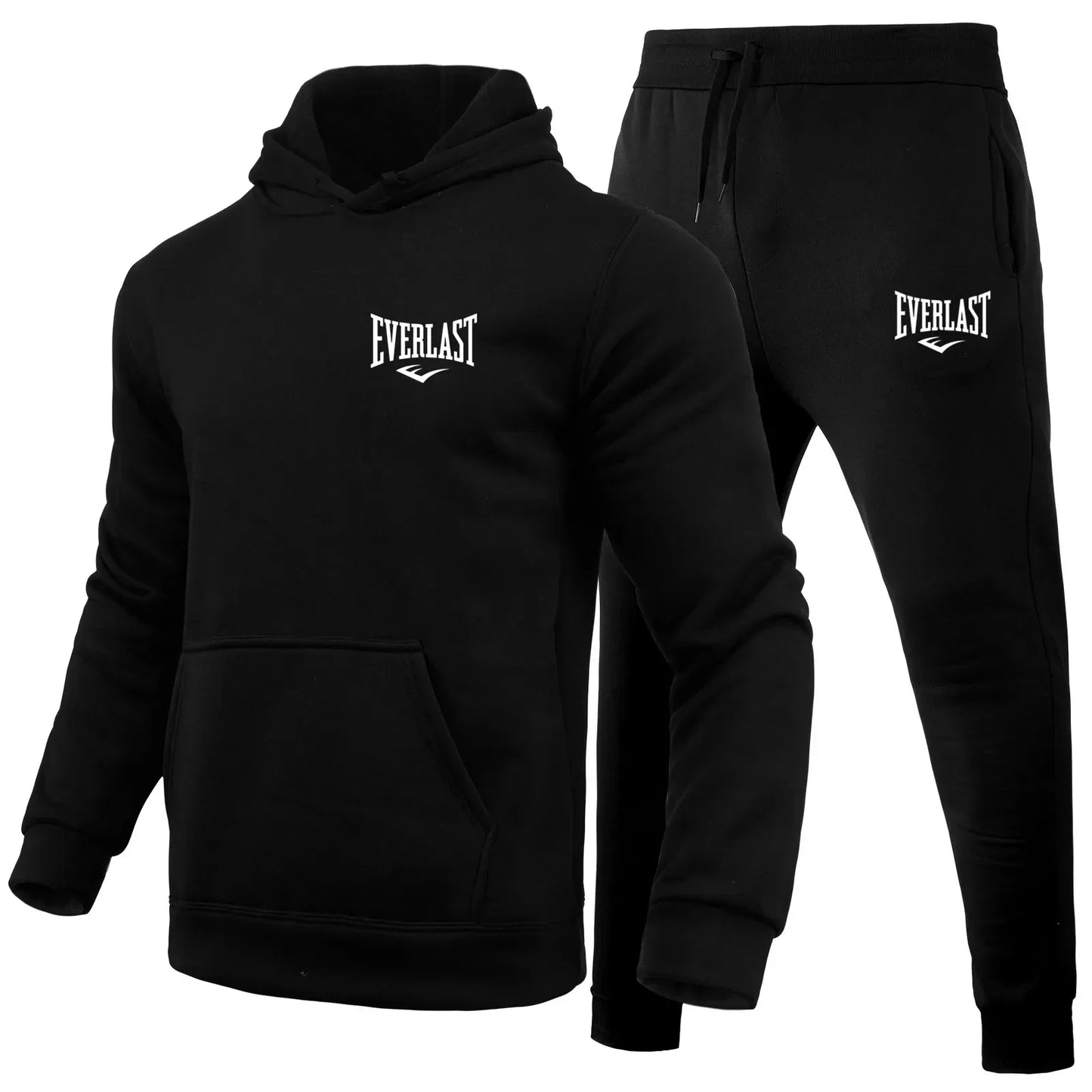 Ensembles de vêtements de sport pour hommes Everlast, sweat-shirts à capuche, pantalons de survêtement, vêtements de sport