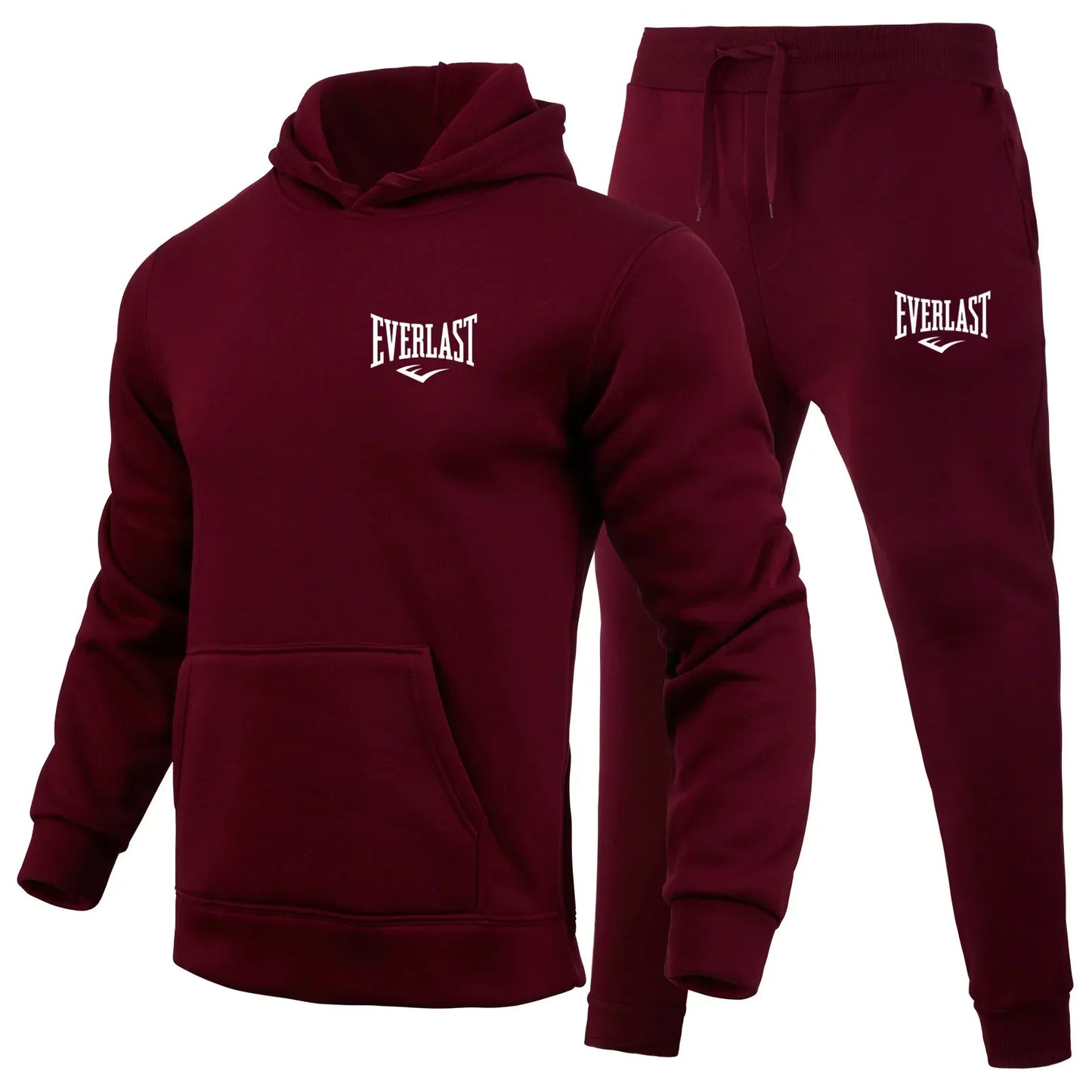 Ensembles de vêtements de sport pour hommes Everlast, sweat-shirts à capuche, pantalons de survêtement, vêtements de sport